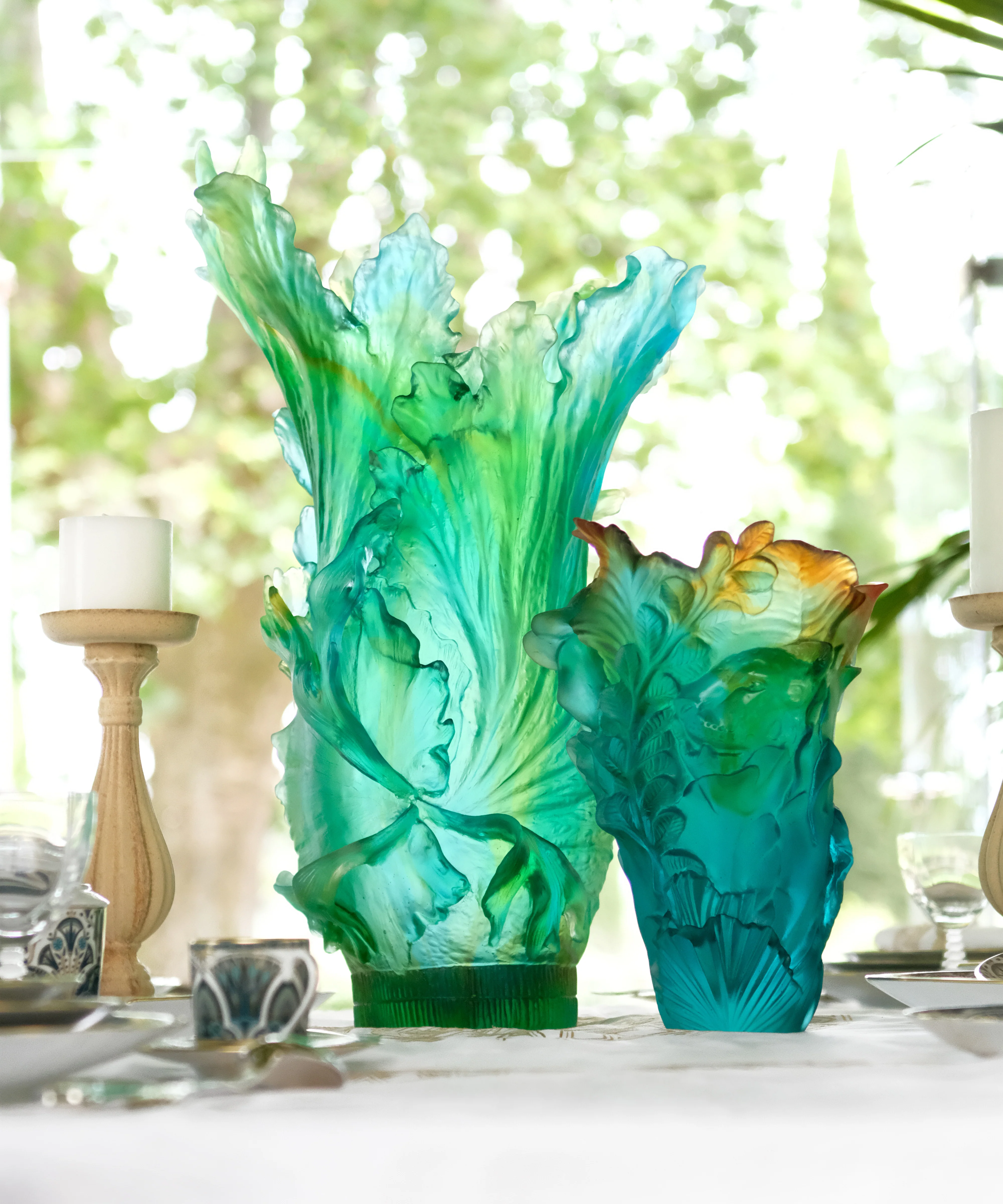 Bornéo Tropical Vase magnum de Emilio Robba 99ex - Image 3