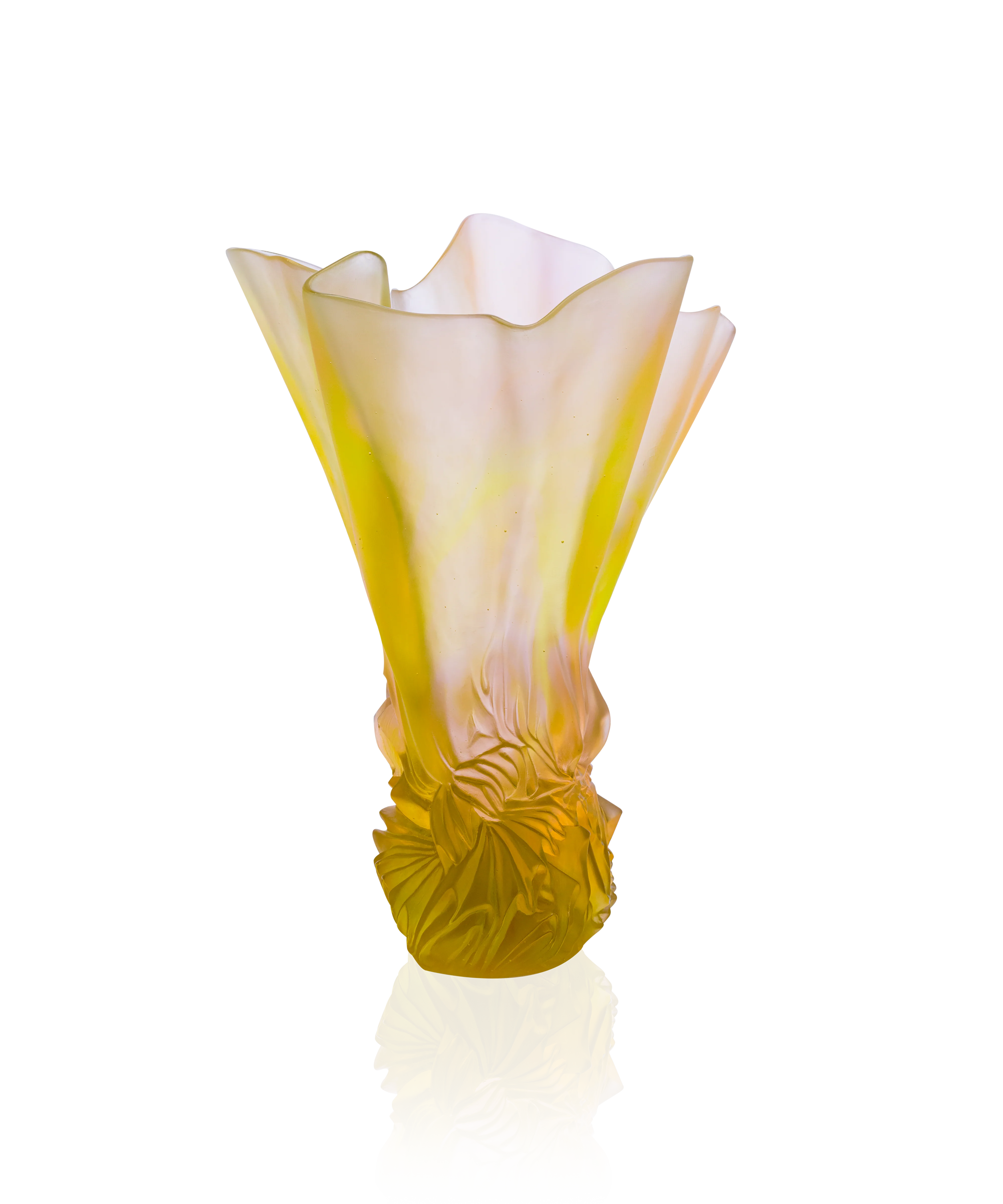 Collection Croisière Vase grand modèle Rose et vert