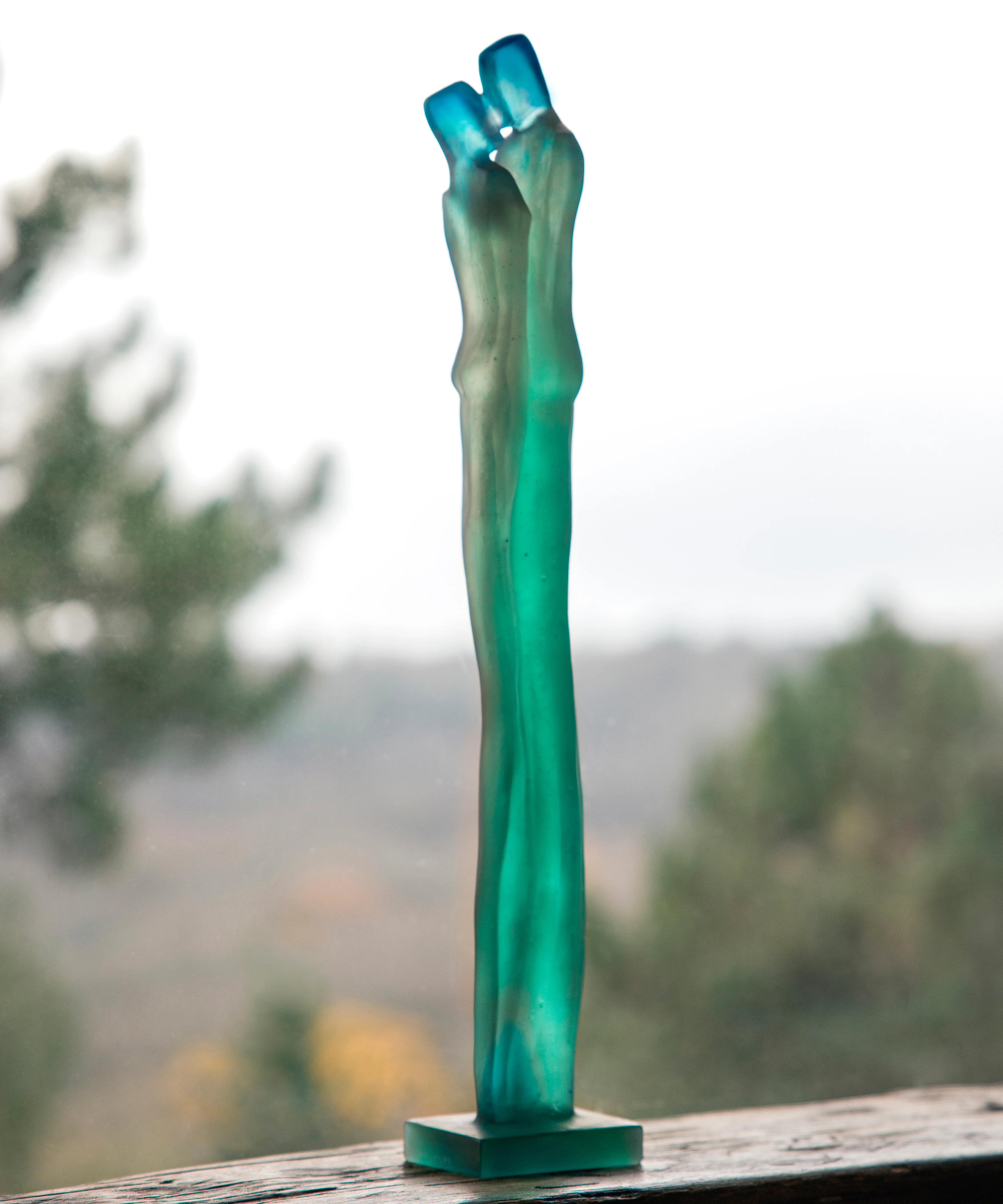 Départ Bleu et vert de Laurence Bonnel 175ex - Image 3