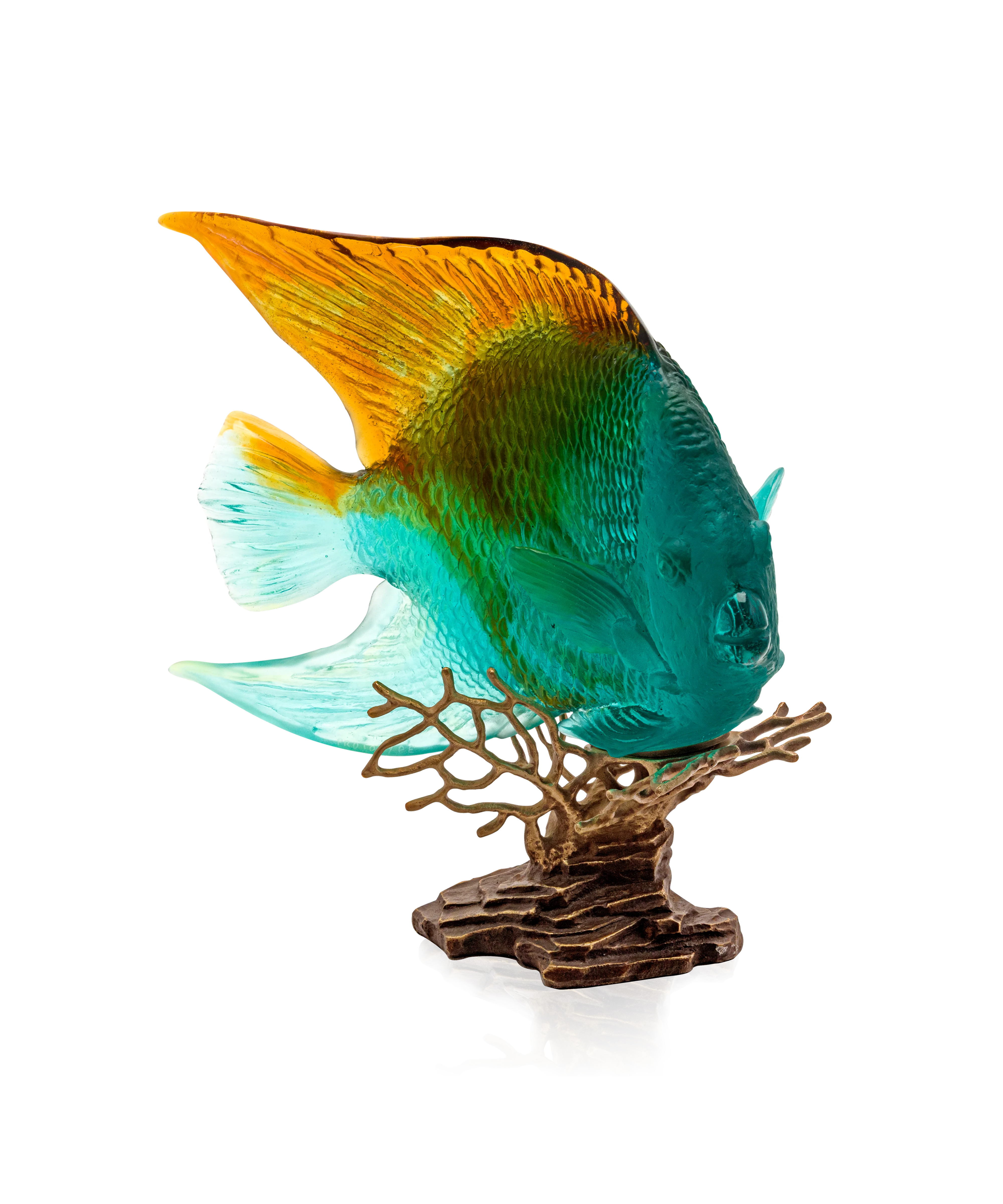 Mer de Corail Ange royal Ambre et vert 125ex
