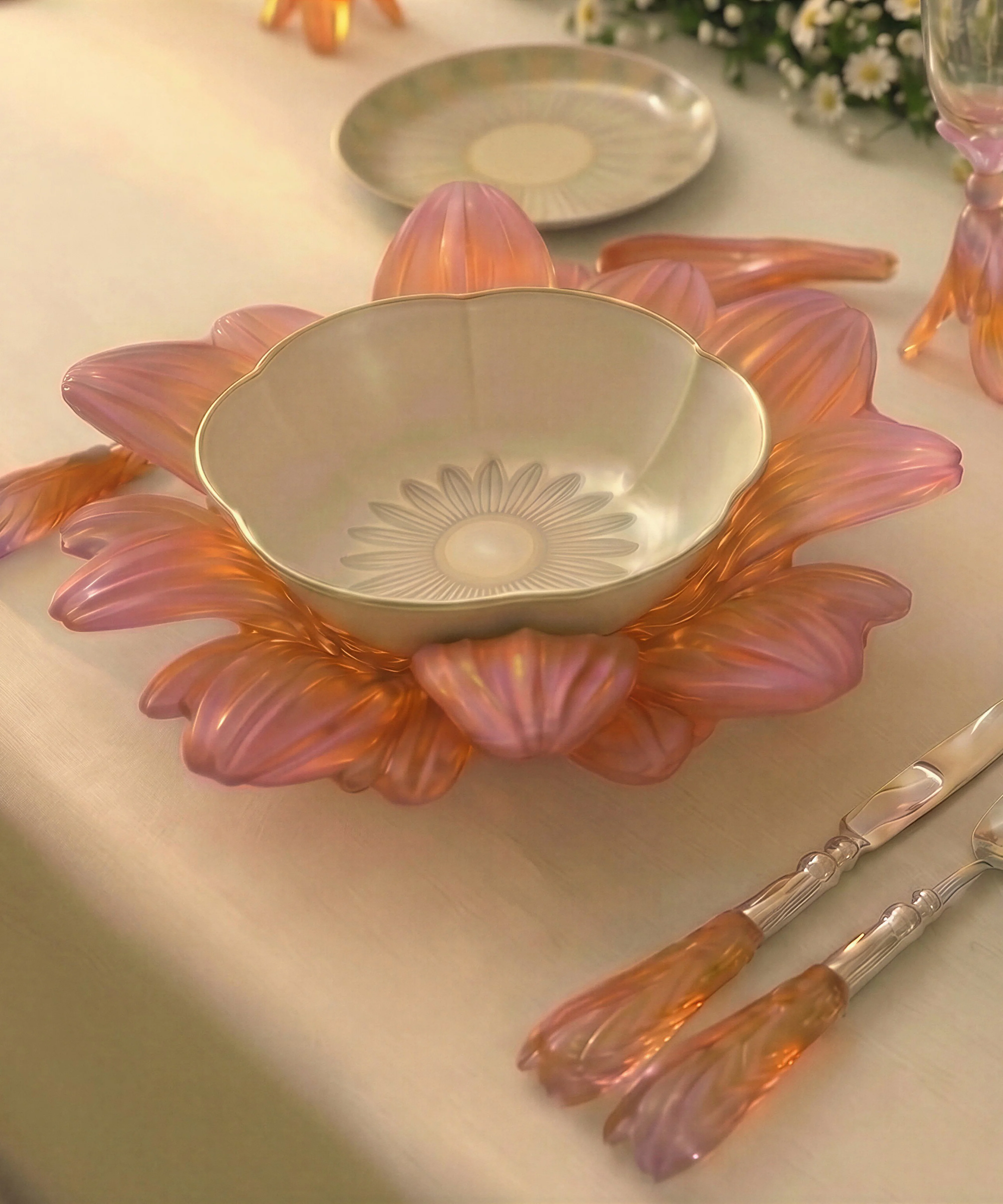 Or d'Abeille Coffret de 2 coupes saveur fleur - Image 4