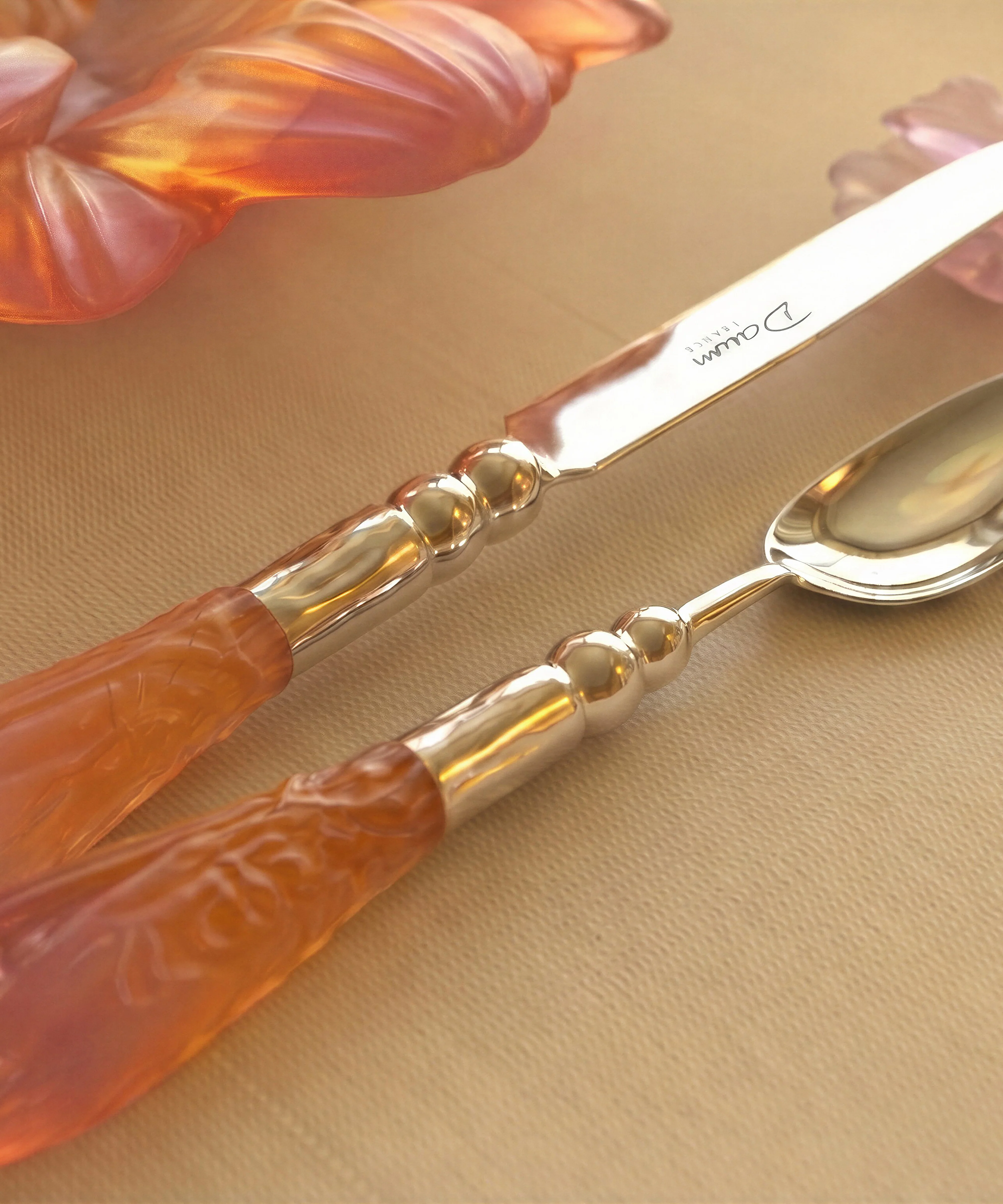 Or d'Abeille Coffret de 2 porte-couteaux - Image 3
