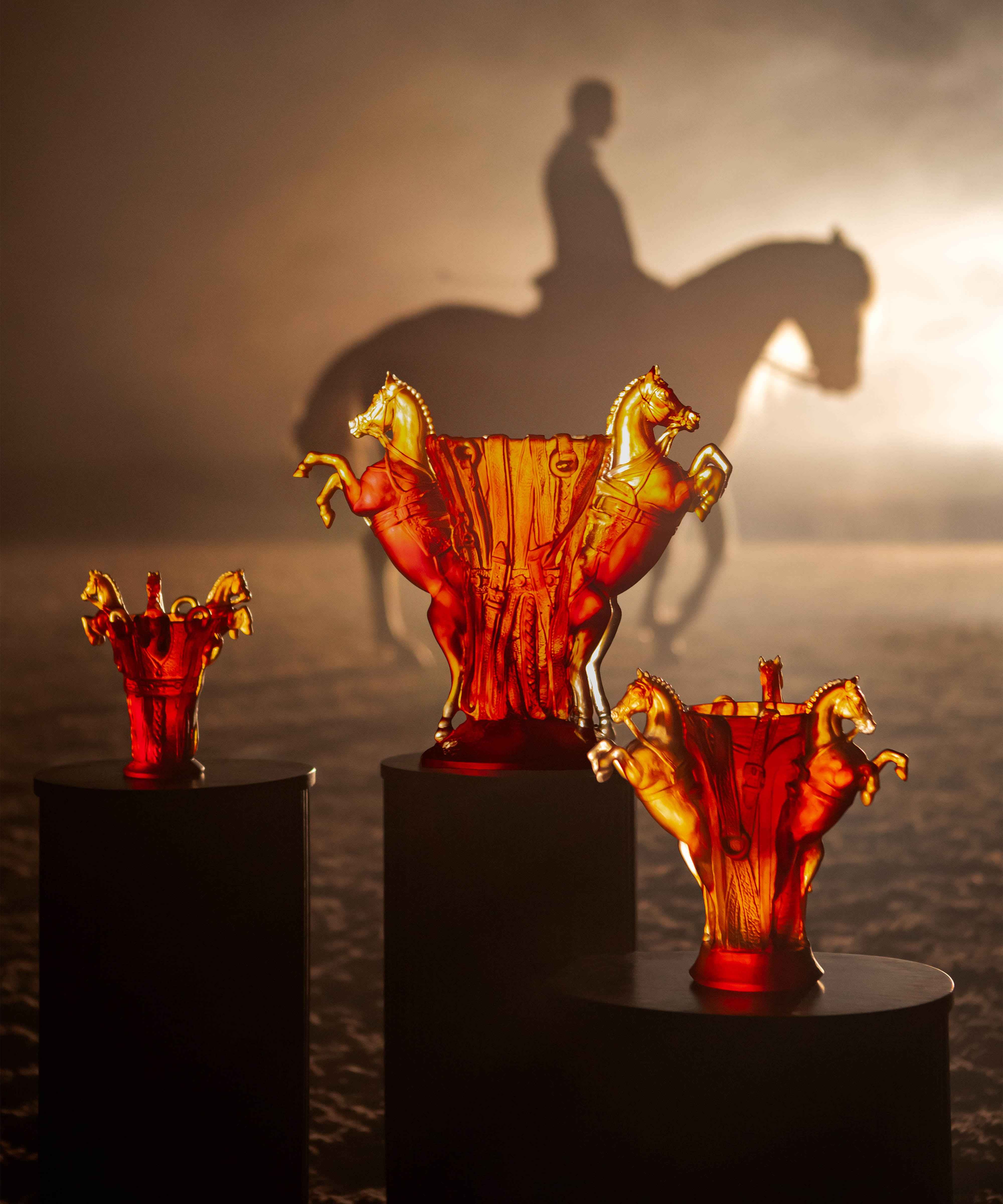 Rêve Equestre Vase moyen modèle 225ex - Image 4