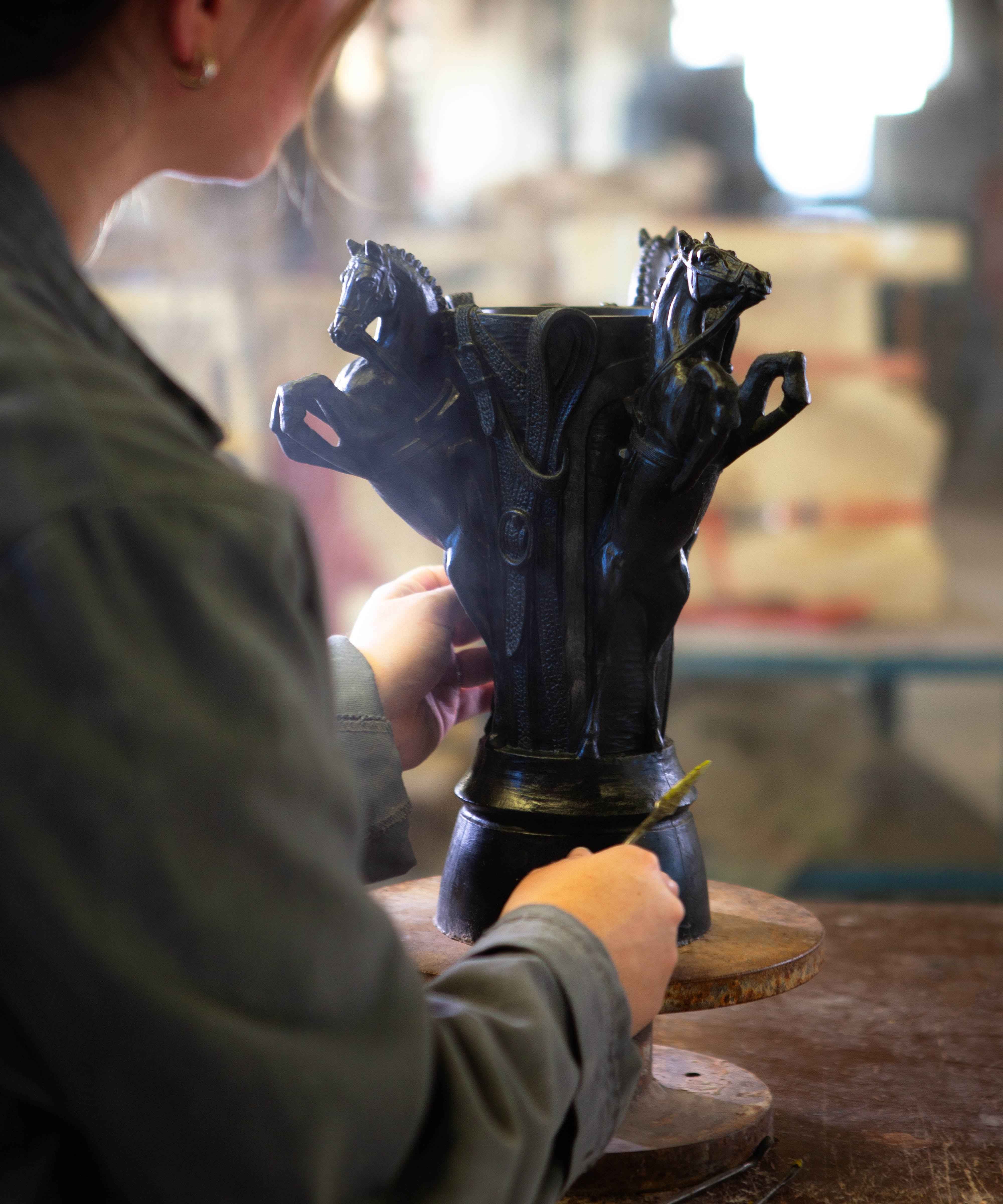Rêve Equestre Vase moyen modèle 225ex - Image 6