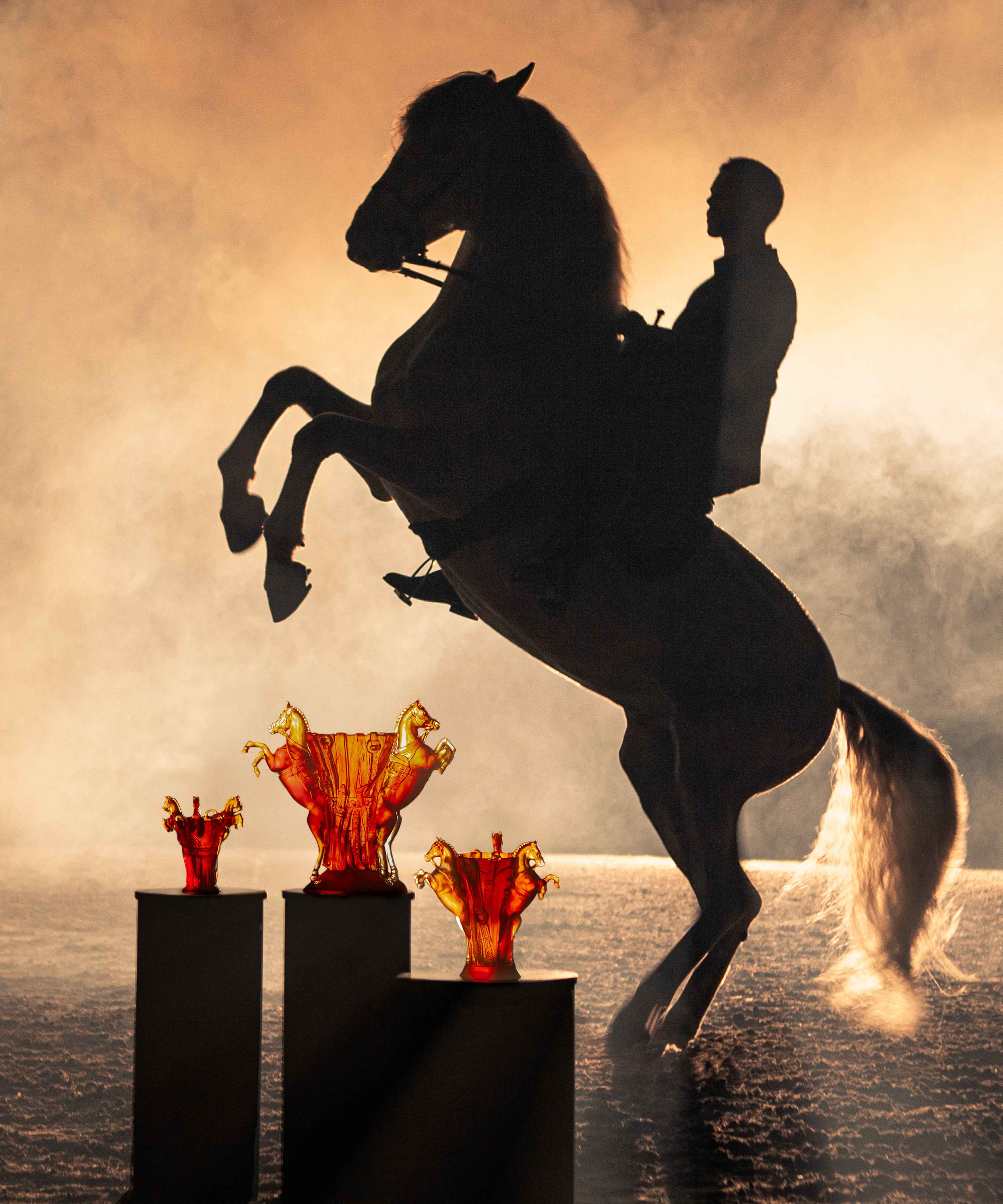 Rêve Equestre Vase petit modèle 225ex - Image 4