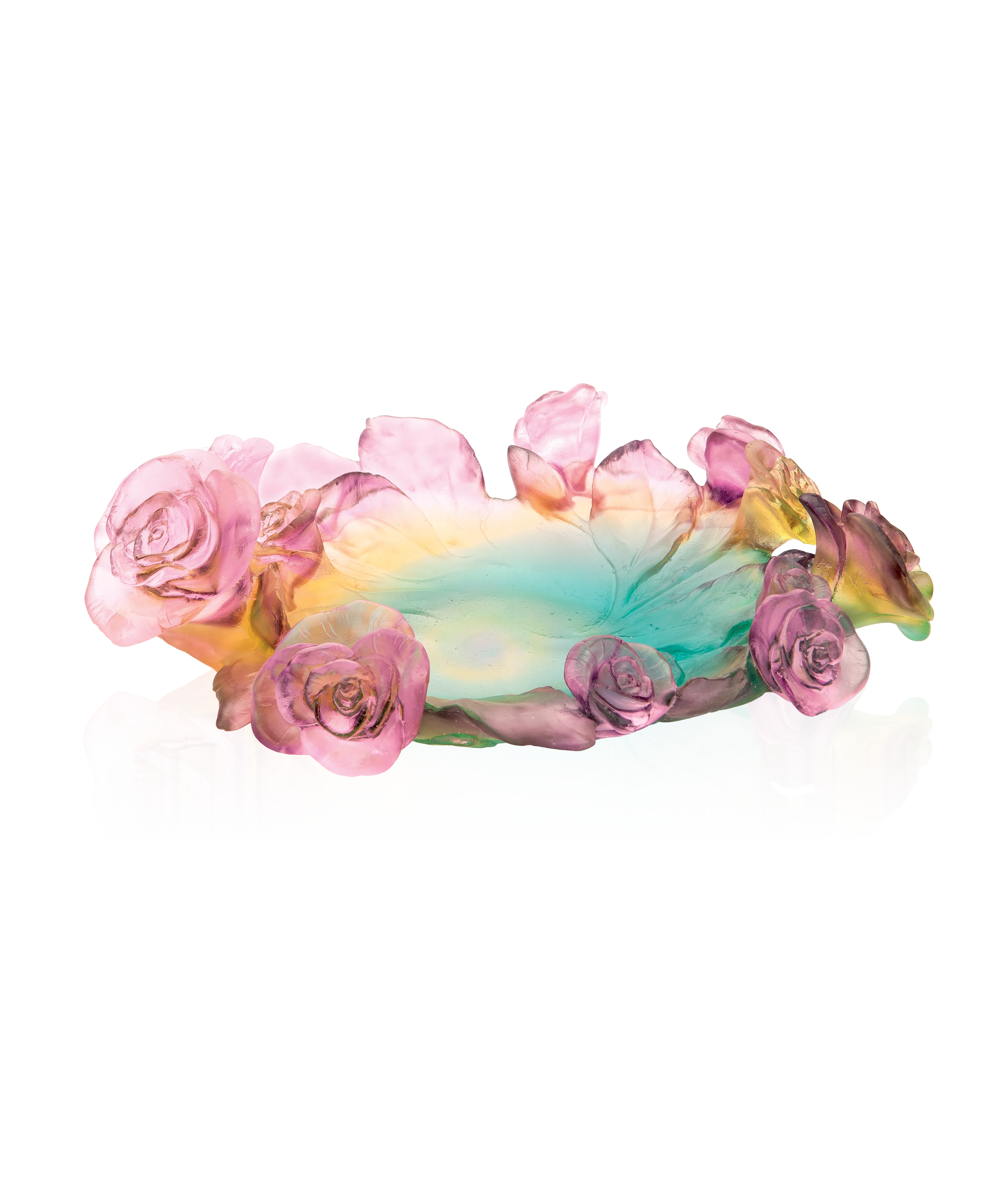 Rose Passion Coupe Verte et rose