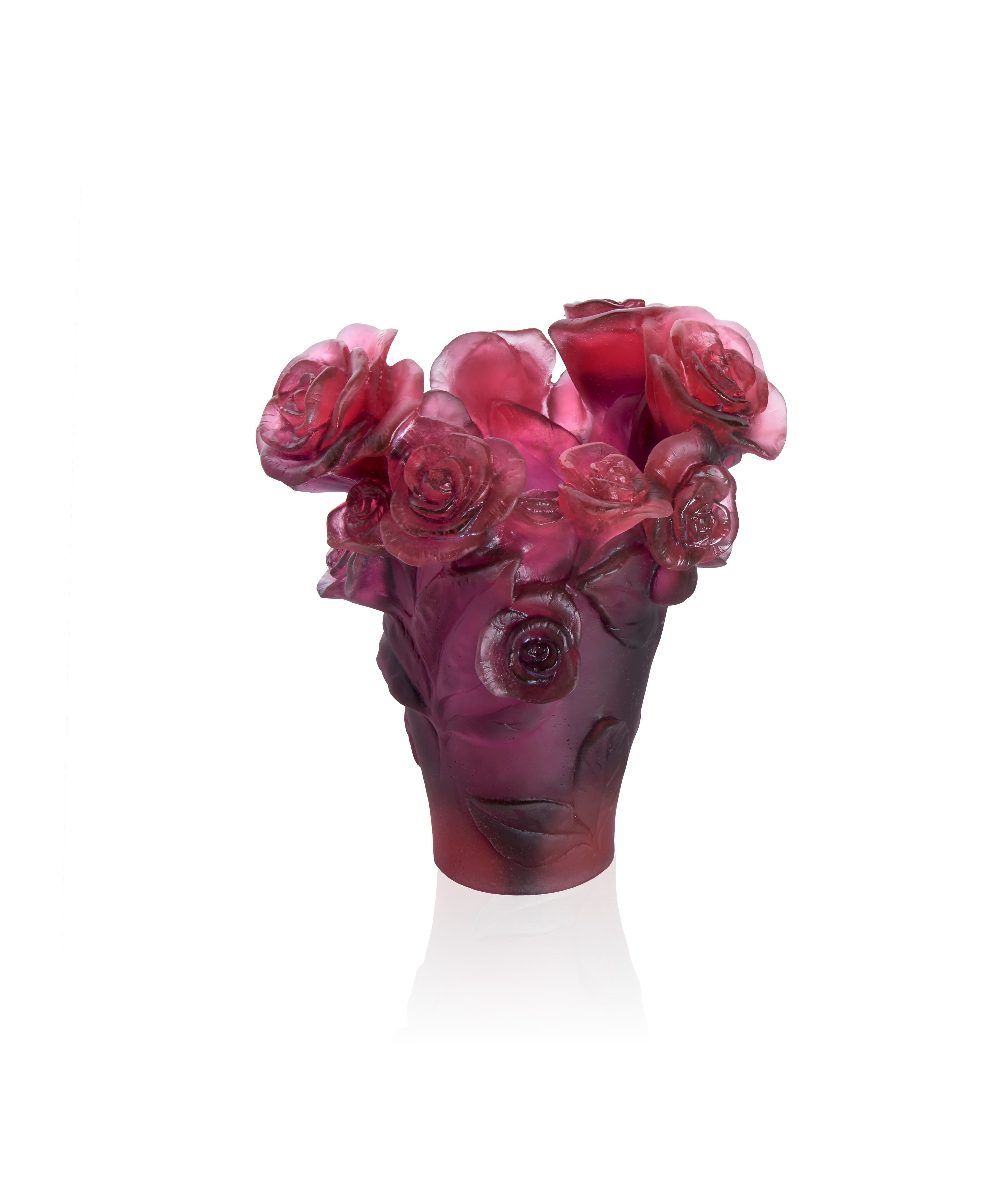Rose Passion Vase petit modèle Rouge et violet