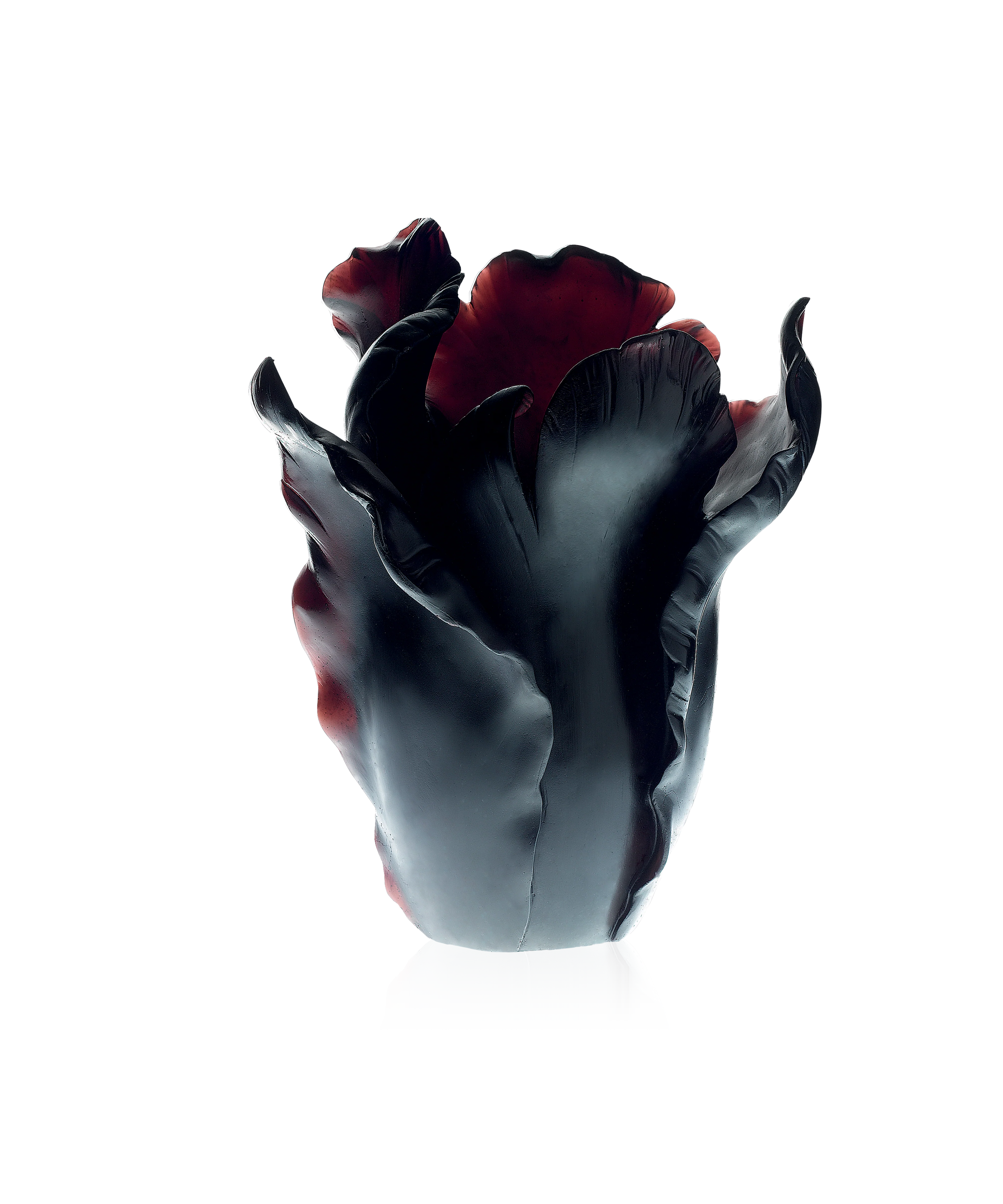 Tulipe Vase grand modèle Noir